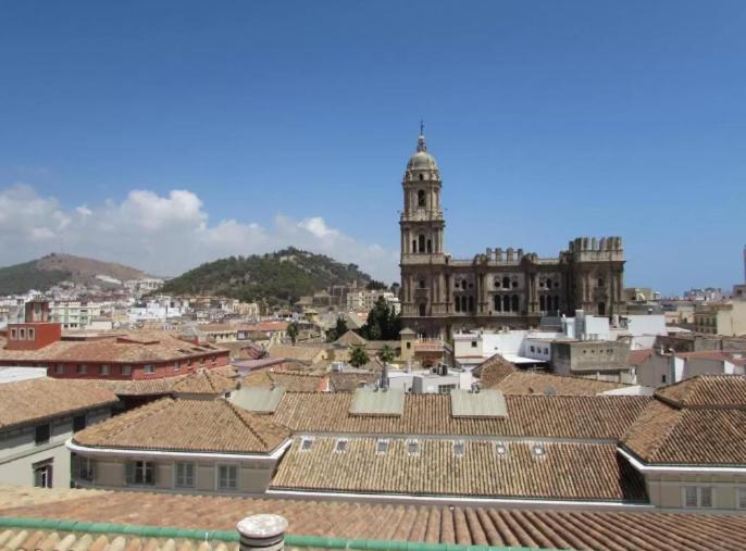 Apartamento en el centro histórico Málaga Exterior foto
